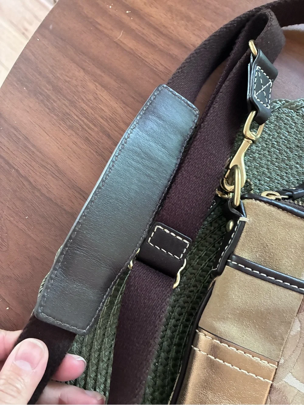 Coach compact crossbody